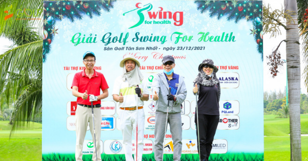 GIẢI GOLF SWING FOR HEALTH VÌ BỆNH NHÂN COVID 19