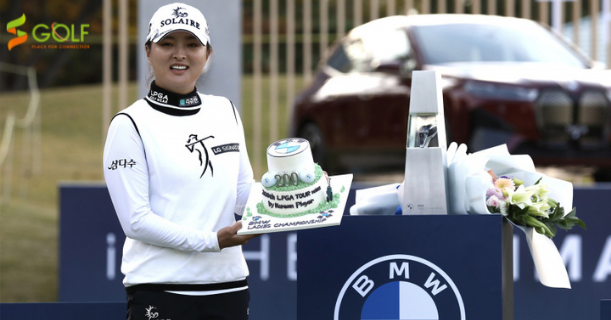KO JIN JOUNG VÔ ĐỊCH BMW LADIES CHAMPIONSHIP