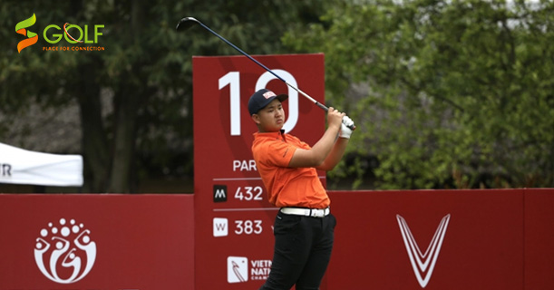 NGUYỄN ANH MINH VƯƠN LÊN DẪN ĐẦU GIẢI VÔ ĐỊCH GOLF QUỐC GIA